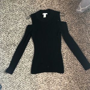 Black turtle neck